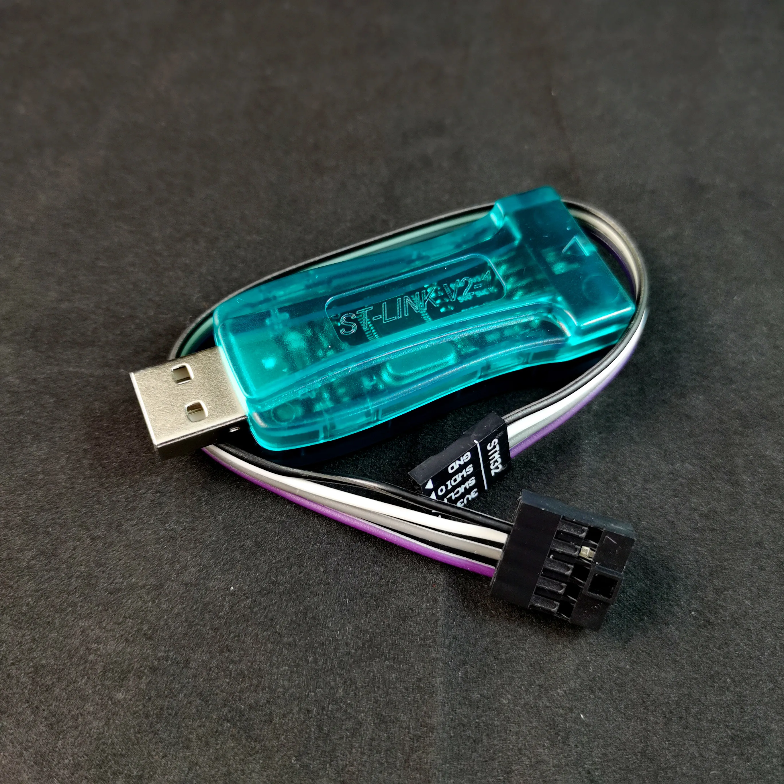 STLINK ST-Link V2-1 Mini STM8 STM32 Симулятор Загрузка Программатор Программирование с крышкой