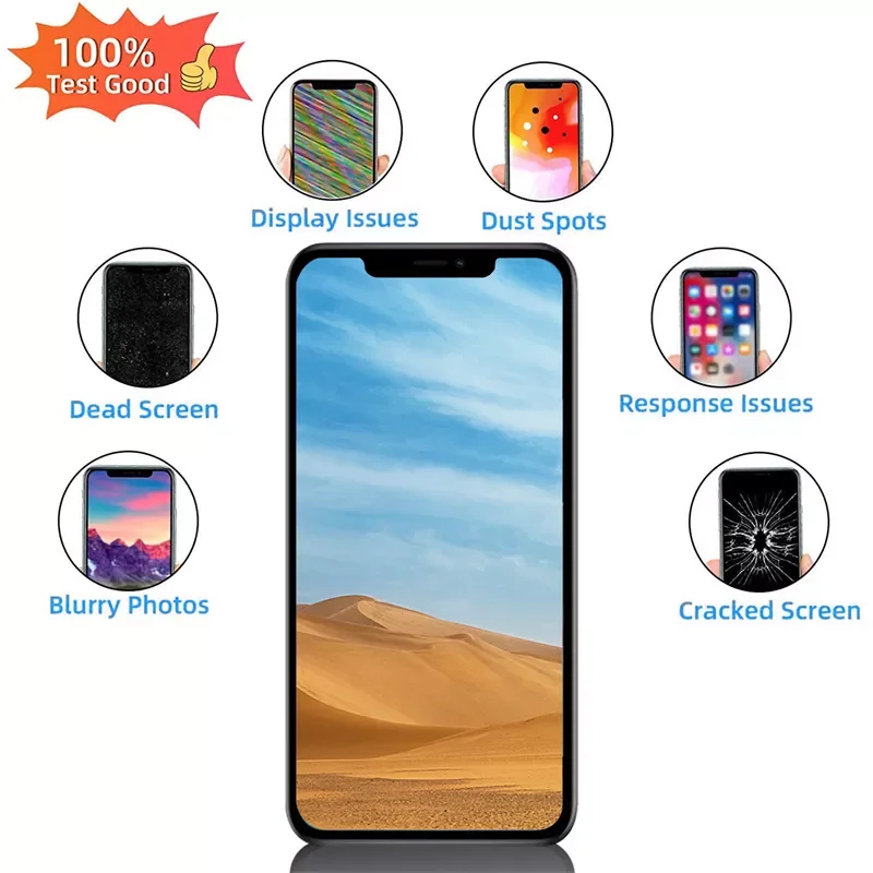 

In Stock Soft Oled Screen For iPhone 11 Pro XS Max 11 X XS 11 Pro LCD Display Touch Screen Replacement No Dead Pixel With Tools