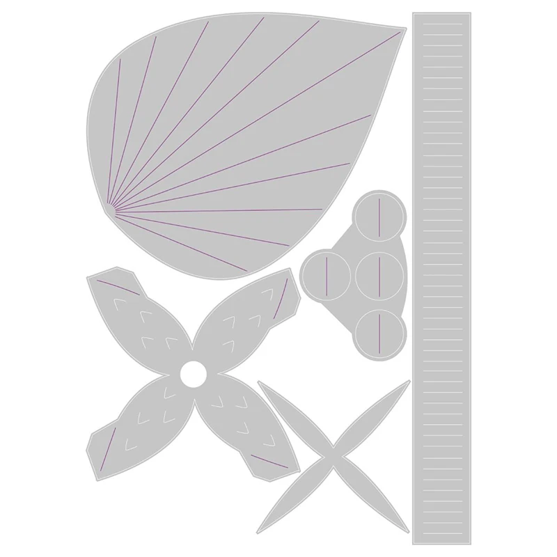 

Clear Stamps and Dies 2022 New Arrival Christmas Flower Metal Cutting Dies Embossing Dies Cutter Craft Card Scrapbooking Making