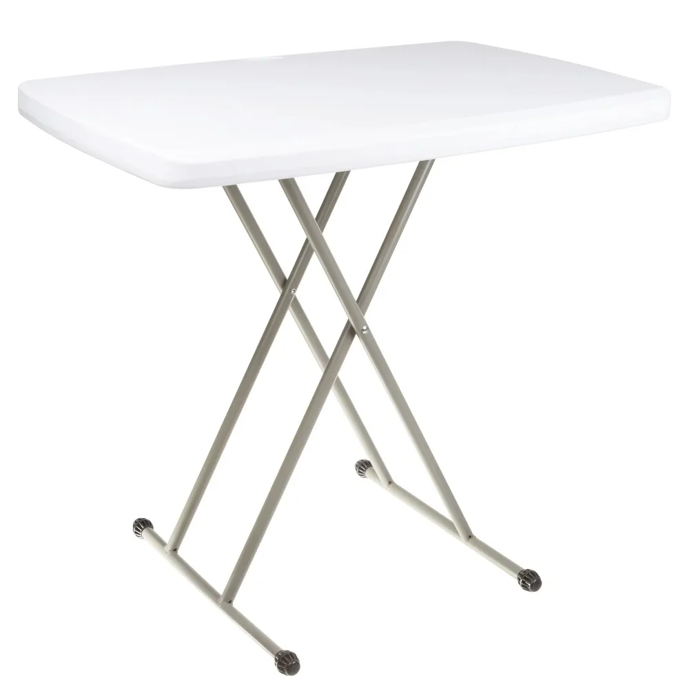 

Повседневный домашний Регулируемый складной стол для кемпинга, открыток и поделок, белый