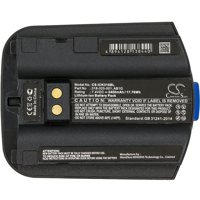 

Cameron Sino 2400mAh Battery For Intermec CK30 CK31 CK32 318-020-001 AB1G