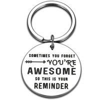 funny inspirational keychain best friend bff women men keychains thanks gift for coworker boss graduation gift for daughter son
