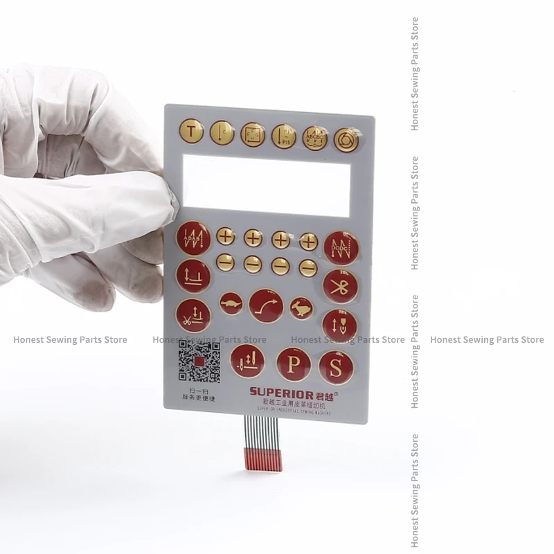 1 шт. новая наклейка на панель управления мембранная пленка кнопка переключения