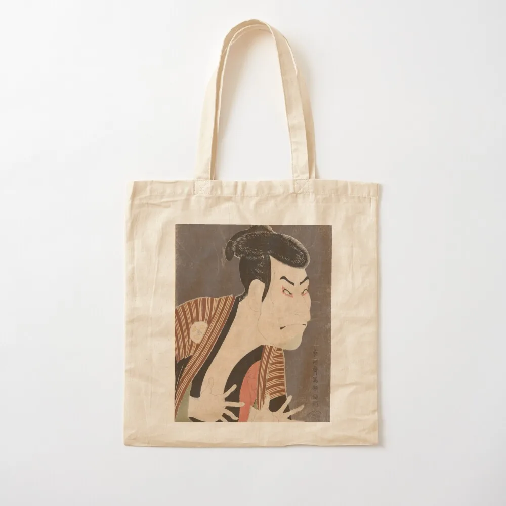 Sharaku Ukiyo-e Kabuki Актор Otani O Hamp III Edobei Большая сумка мужская женская для покупок
