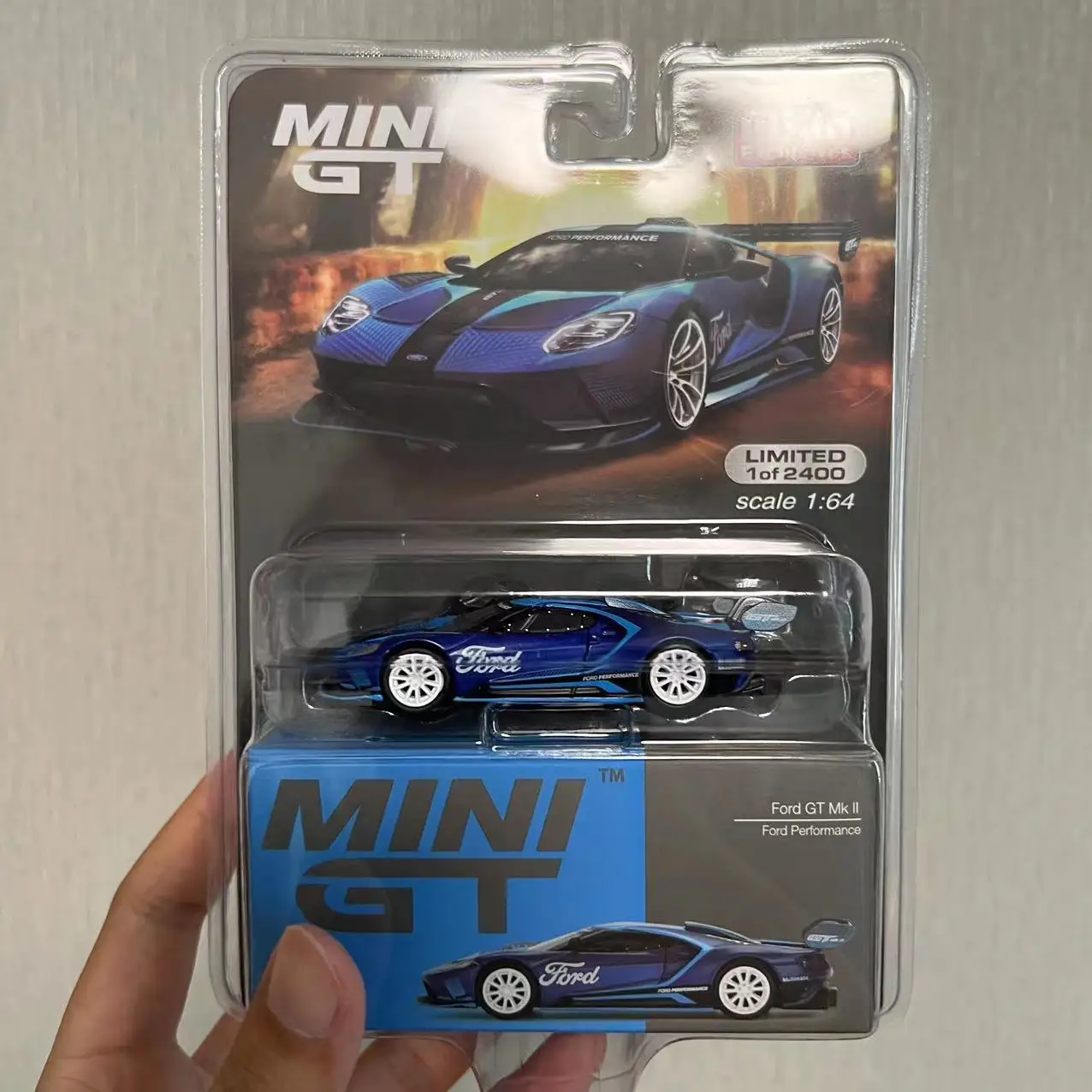 

Mini Gt 1:64 GT MK II Performance Ford 429 Diecast Model Car