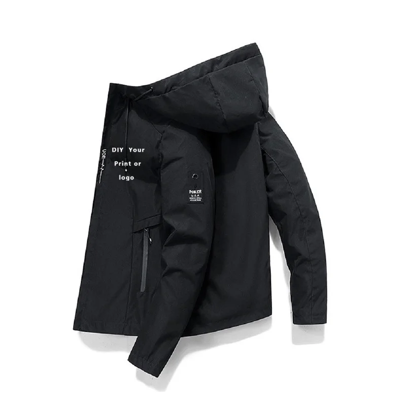 Куртка с капюшоном для мужчин и женщин New2024 индивидуальный дизайн по