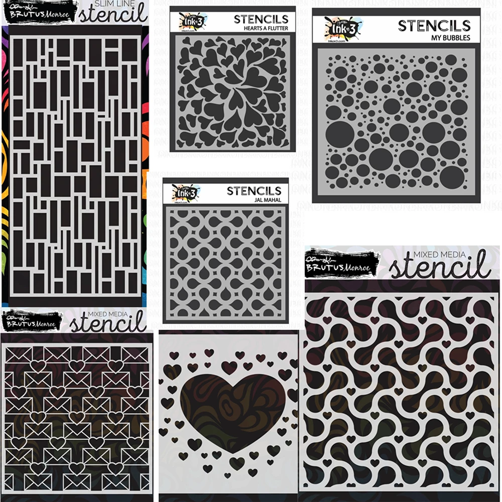 Трафарет фотография тиснение шаблон Сделай Сам поздравительная открытка ручной