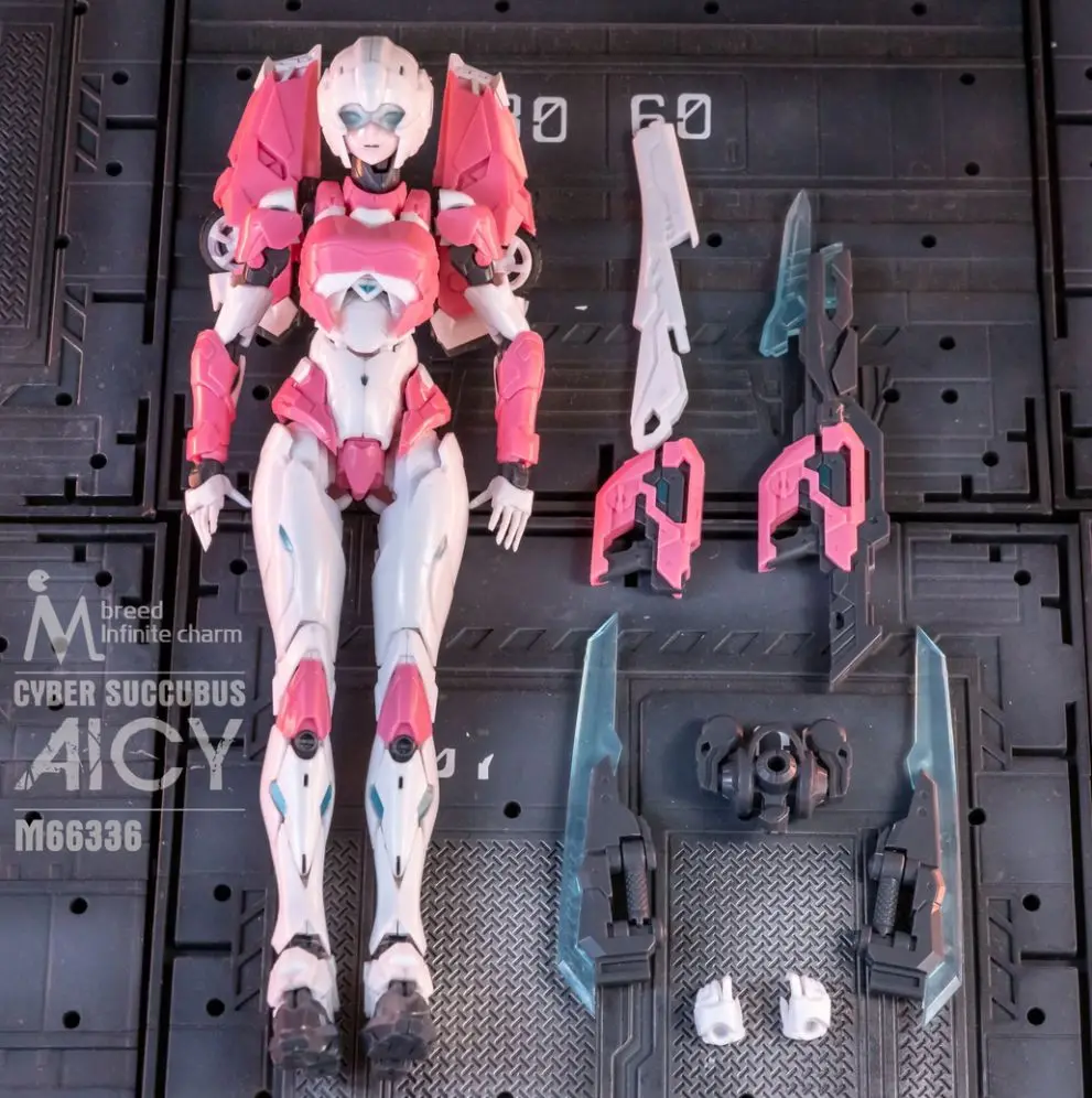 Фото DIY 16 см M Breed Infinite Charm M66336 AICY KO Sentinel FLAME Arcee Трансформация Сборная модель Фигурки игрушки №1