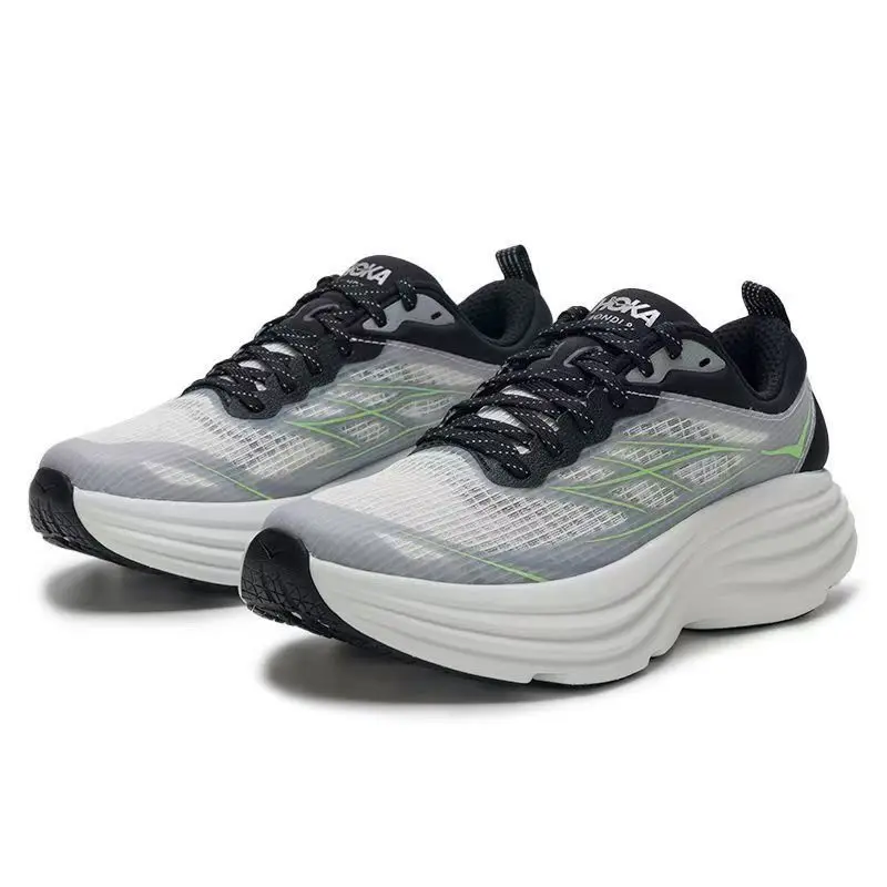 Оригинальные легкие кроссовки Hoka One One Bondi 8 TS для мужчин и женщин, эластичные амортизирующие кроссовки, дышащие, для улицы (art.: 3920dcba94fea) - 3920dcba94fea