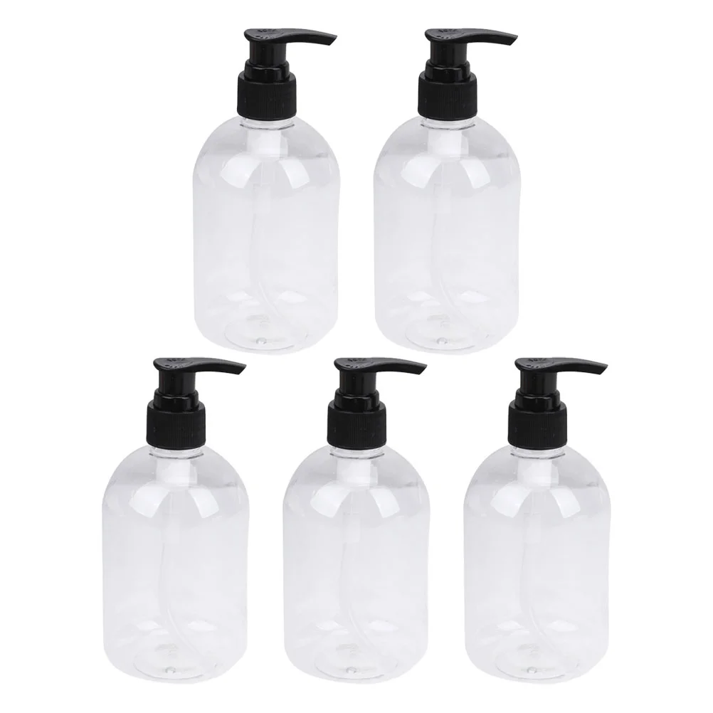 

Pump Dispenser Soap Lotion Hand Empty Refillable Container Shower Bathroom Liquid Shampoo Containers Toiletries Cream Foaming