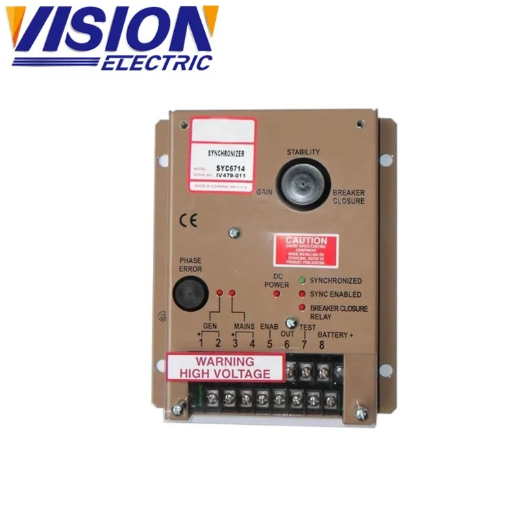 Панель Syc6714 может заменить для синхронизации генератора SYC6716 на Syc 6714