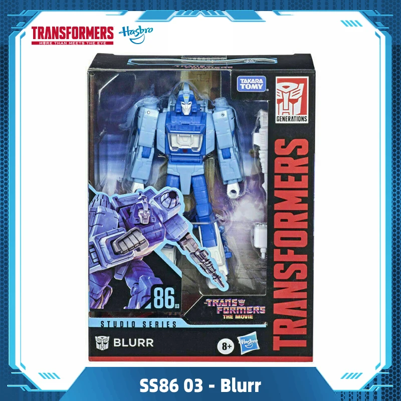 

Hasbro Transformers Studio Series 86-03 Deluxe The Movie Blurr Toys Gift F0711