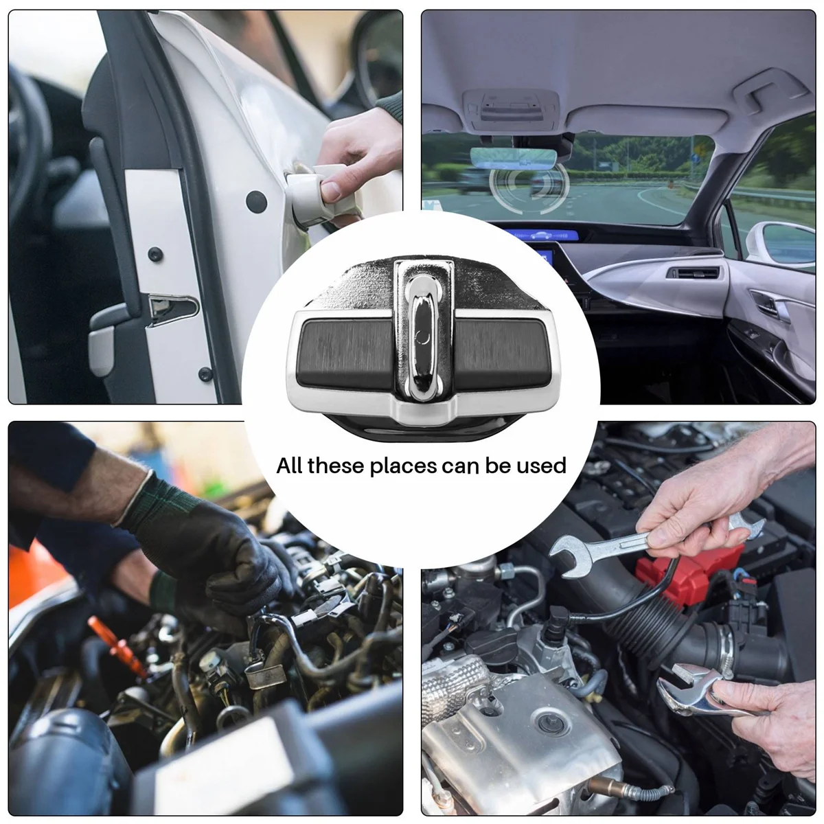 Стабилизатор дверного замка TRD защитная защелка для Toyota Land Cruiser LC200 Alphard Vellfire 1