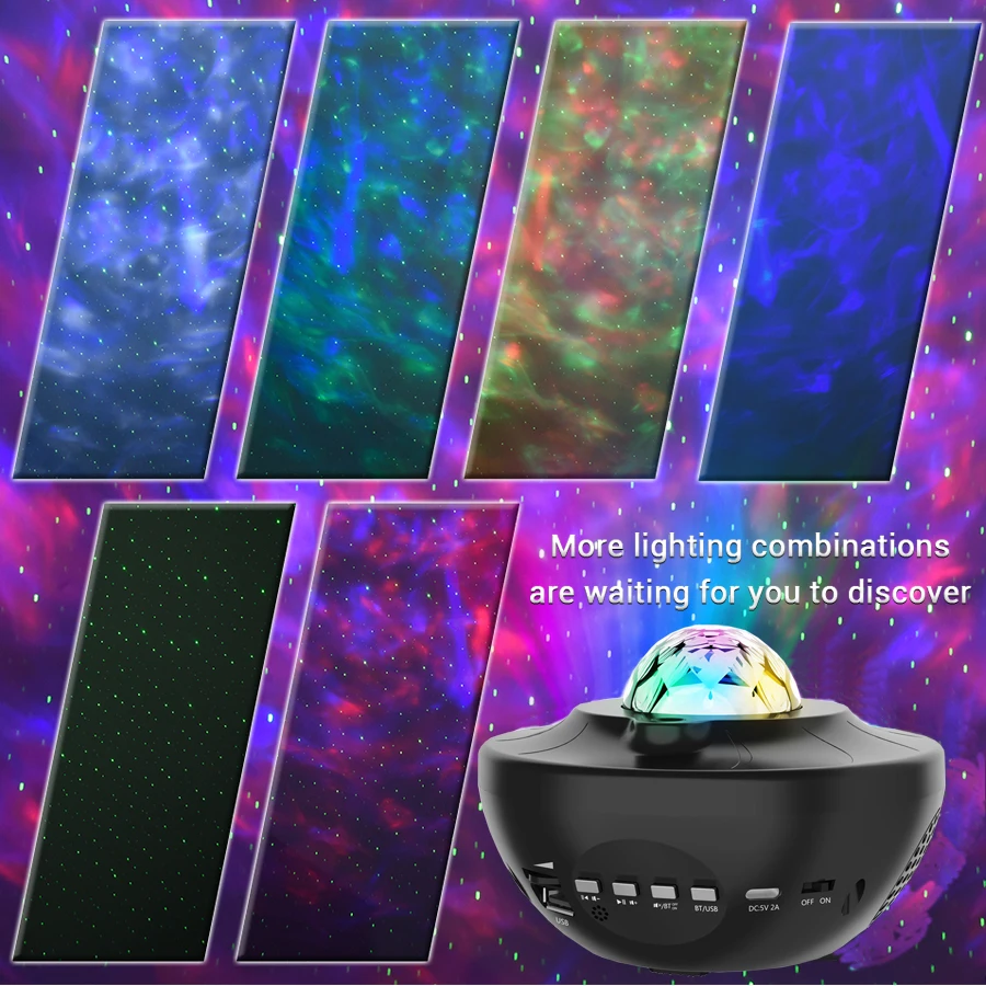 

Star light projector sky Night sky projector Colorful Starry Sky Galaxy Nightlight Star Night Light Romantic Projection Lamp