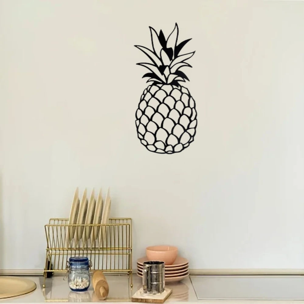 &quotПривлекательное металлическое оформление тропическая Настенная Наклейка для