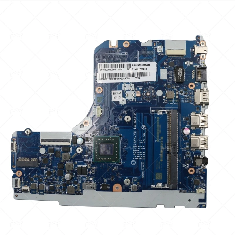 

V145 15AST Laptop Lenovo motherboard Model Number Compatible substitution SN LA G241P FRU PN 5B20T25499 Part CPU AMDA69225