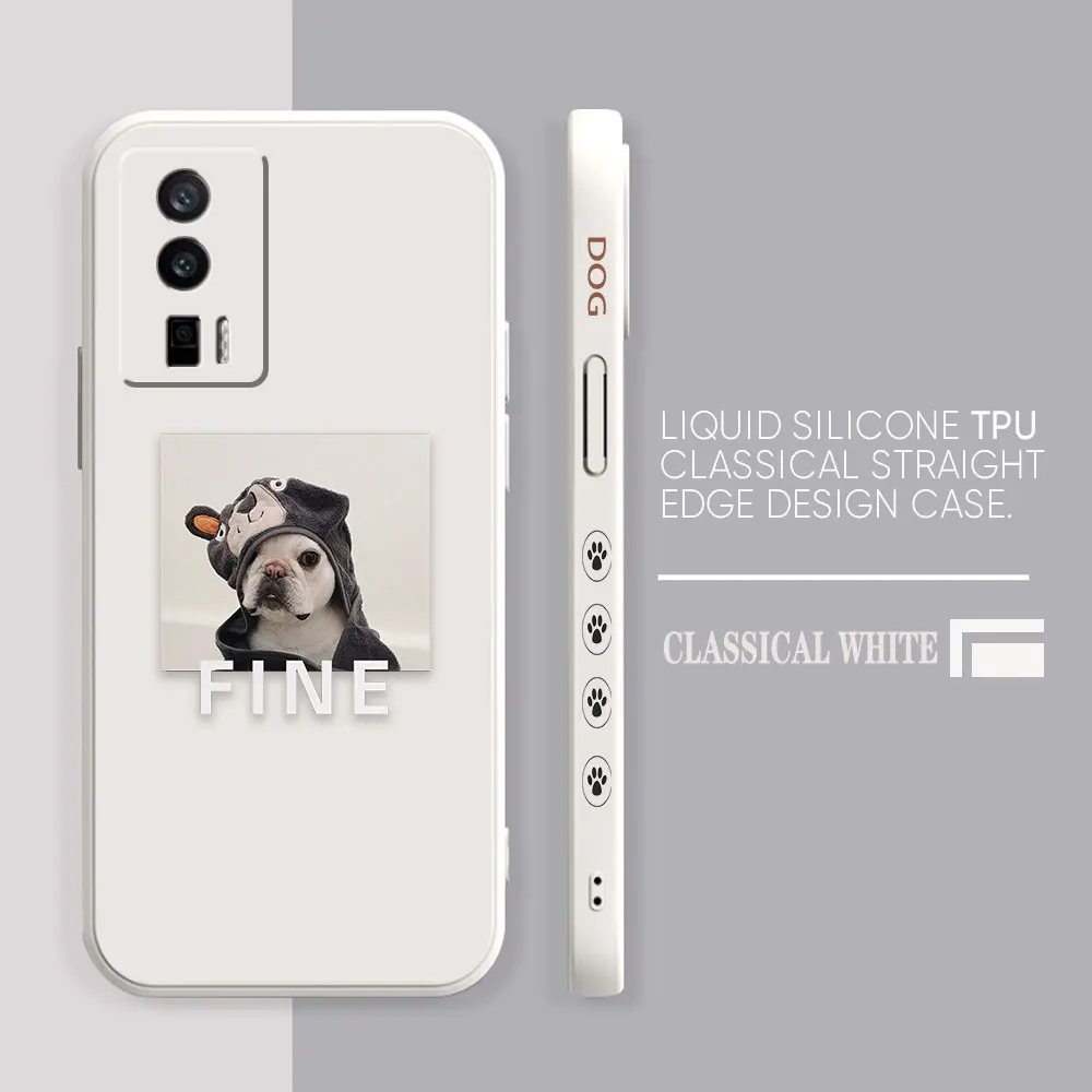 Case For Redmi K60E K60 K50 K40S K40 K30 K20 12C 10C 9A 9 8 10X 10A 10 Pro 4G 5G Gaming Case Fundas Cqoues Shell FIND Lovely Dog