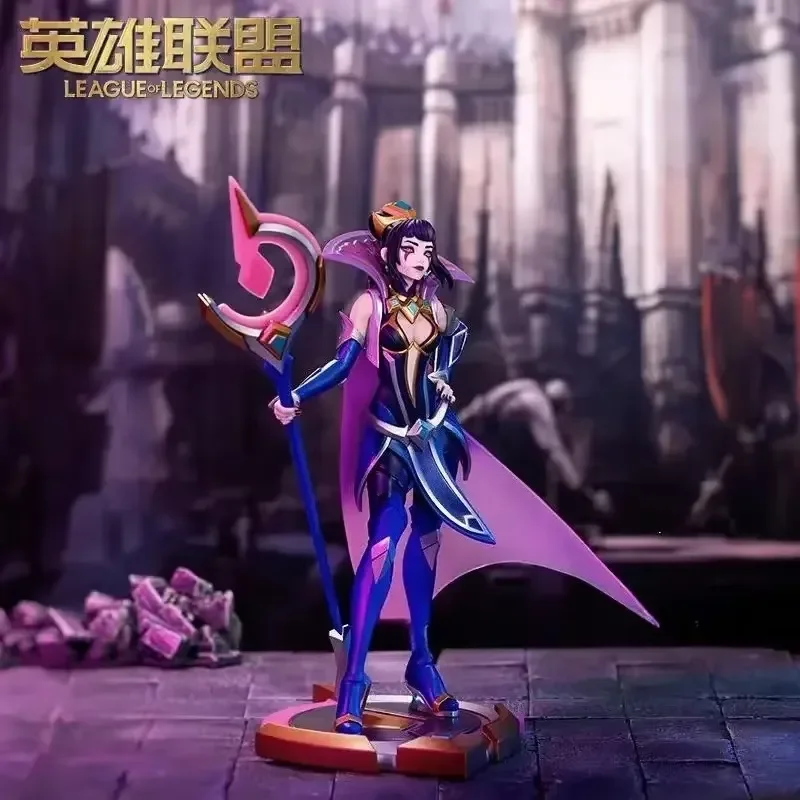 Фото Коллекционная фигурка LOL Champion Rose Trickster Fairy LeBlanc S12 Limited Edition для фанатов League of Legends, трансформируемый подарок №3