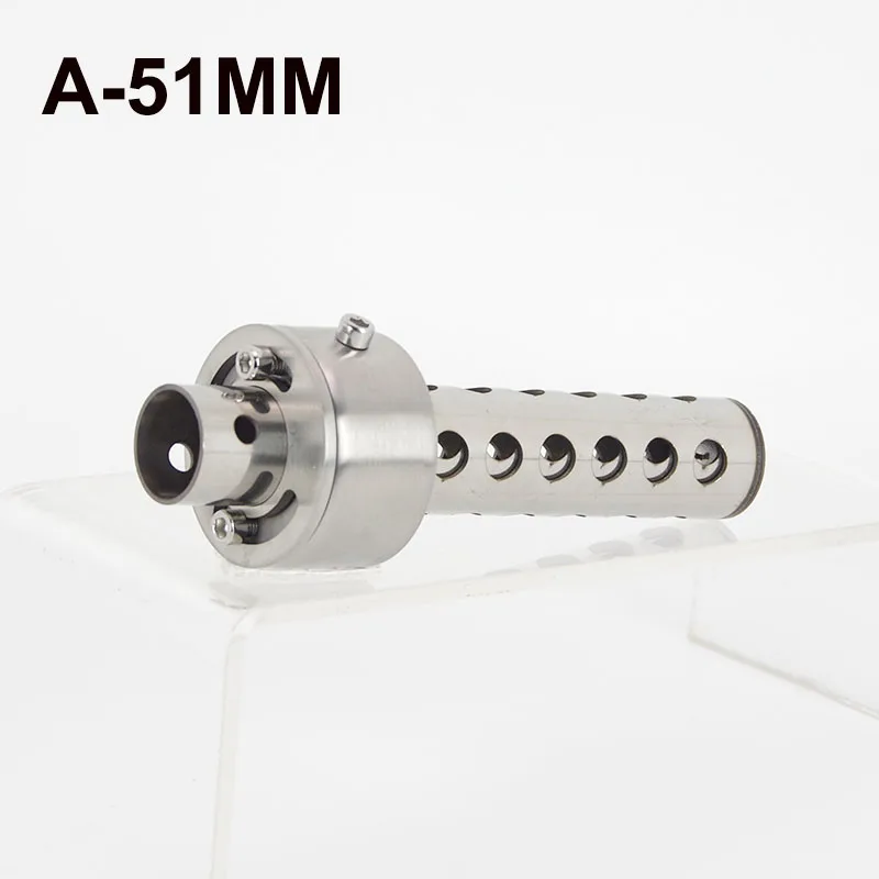 Универсальные системы мотоциклов 48 мм/51 мм, регулируемый глушитель выхлопной трубы для мотокросса, глушитель DB Killer, наконечник трубы для гонок