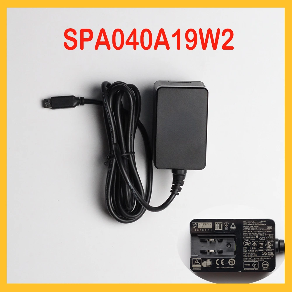 SPA040A19W2 оригинальный адаптер для Shield TV Pro Media Server AC адаптер питания SPA040A19W2 19 в 2,1 А