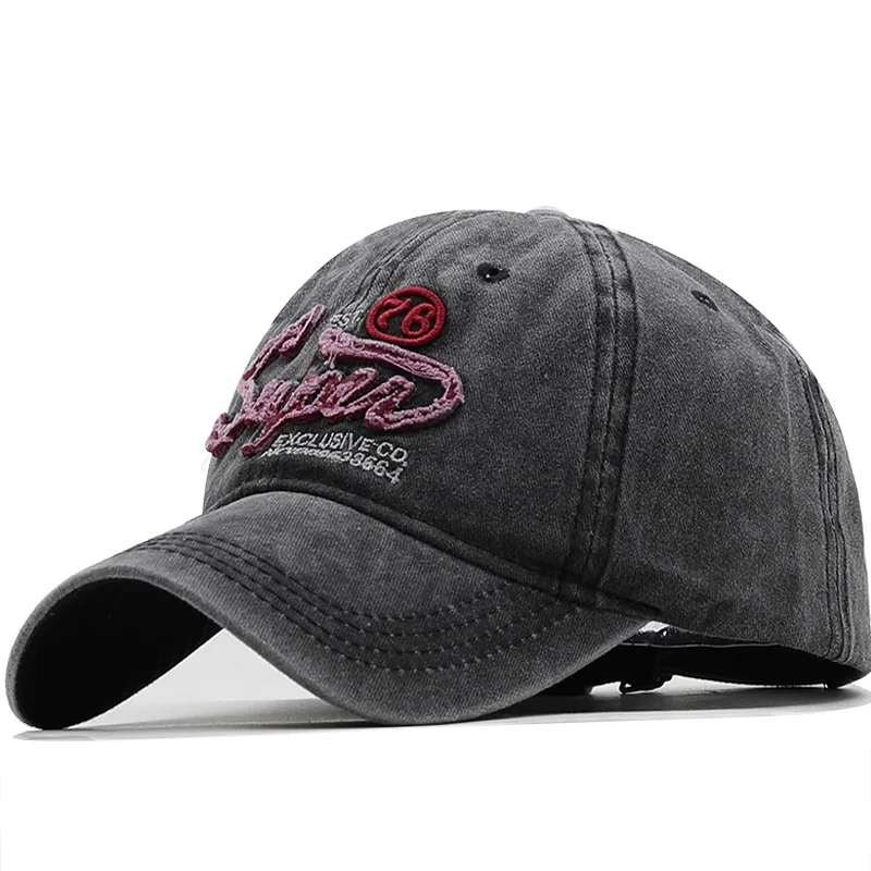 

Женская Мужская Верхняя хлопковая кепка высокого качества с вышивкой унисекс бейсболки для рыбалки регулируемые для лета мужские головные...