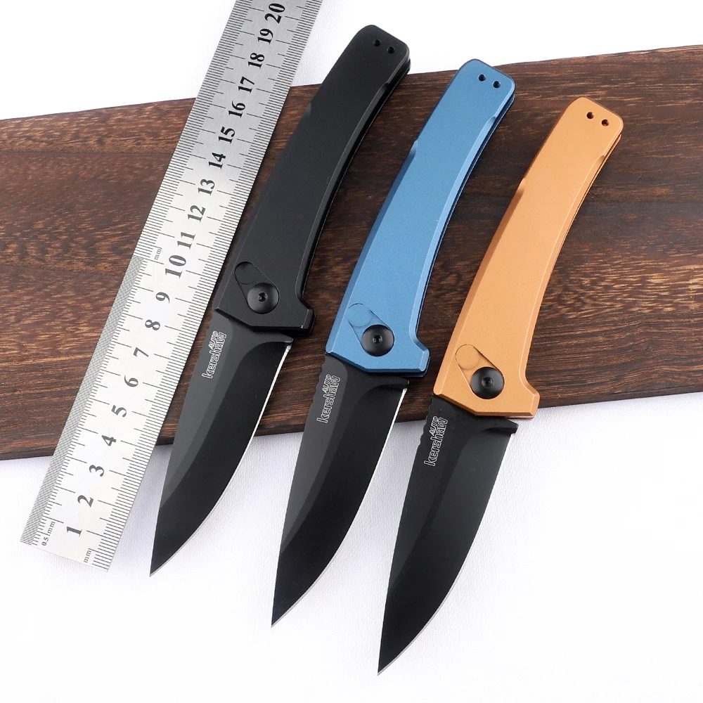 

new Kershaw 7300 folding knife CPM-154 blade Aluminum alloy handle outdoor camp hunting pocket fruit knives EDC tools
