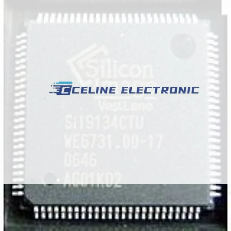 

(2piece)100% New SII9134CTU SIL9134CTU SI19134CTU QFP-100 Chipset