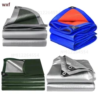 outdoor garden waterproof pe cloth tarpaulin outdoor awning shade sailboat truck awning floor mat pet roof tarpaulin