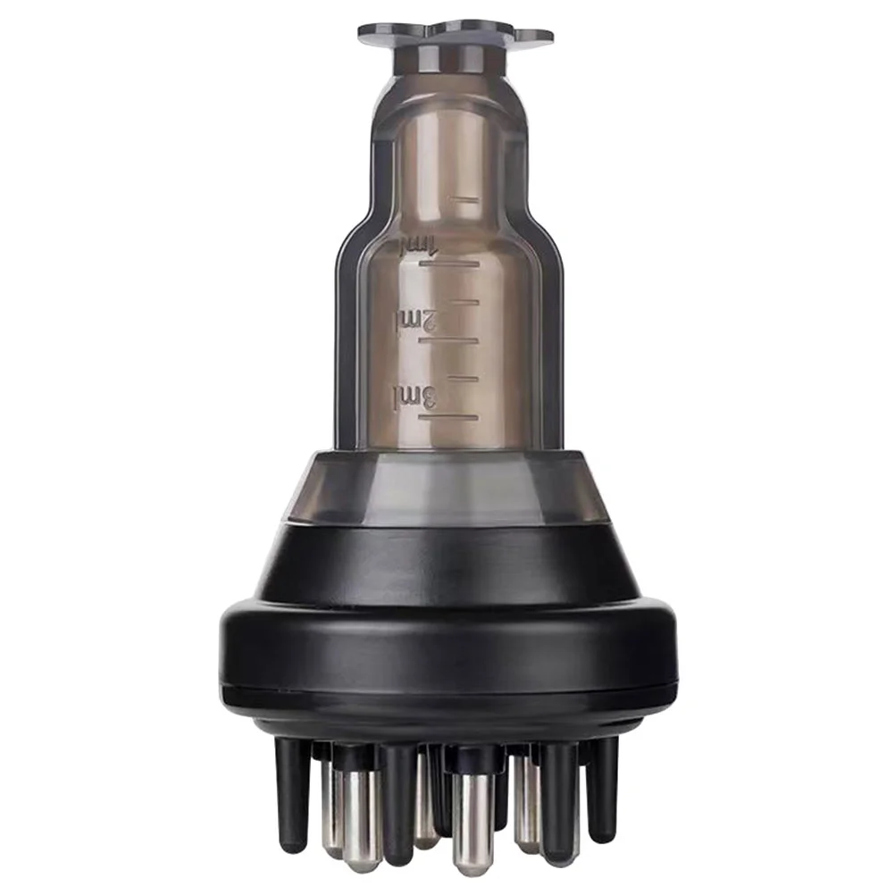 

Scalp Applicator Tool Care Hair Root Treatment Massaging Comb Essential Oil Abs Bottle