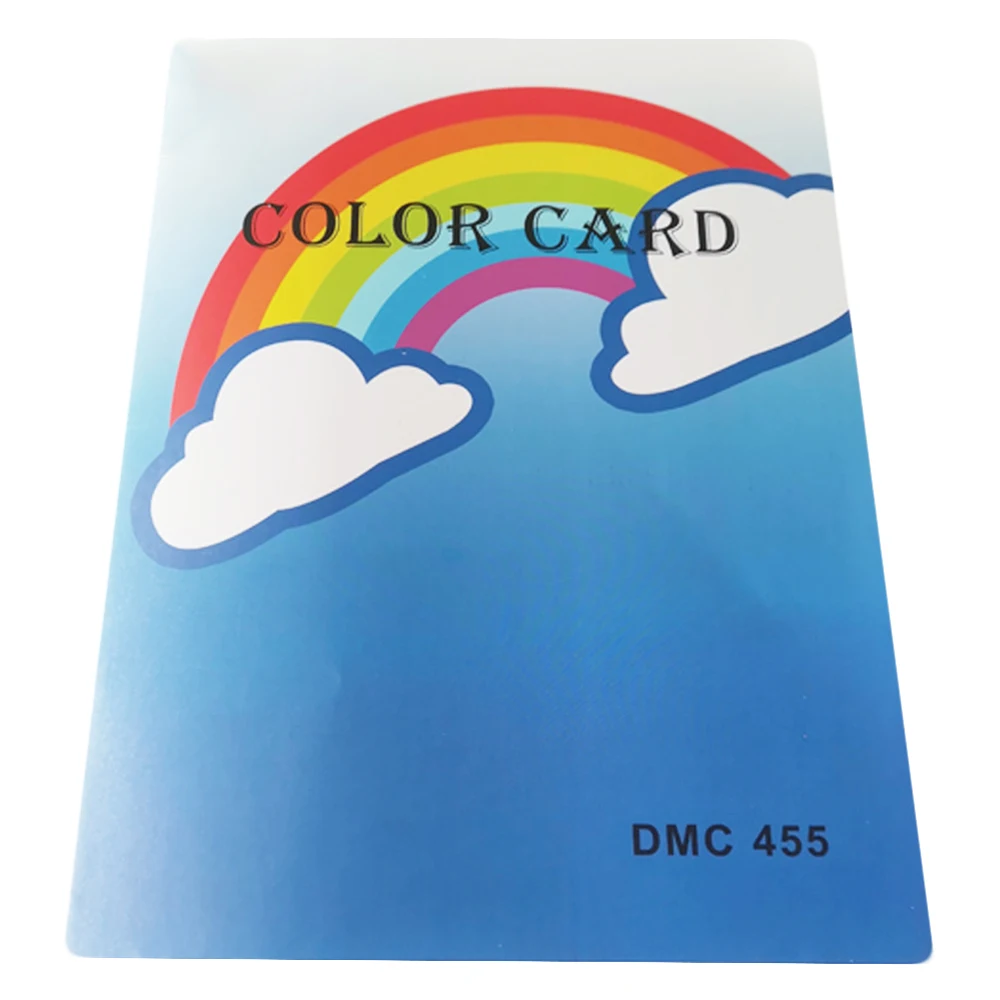 

5D Diamond Painting Full Range 447 DMC Diamond Color Card Book Rhinestone Color Identification Card Square / Round Diamond