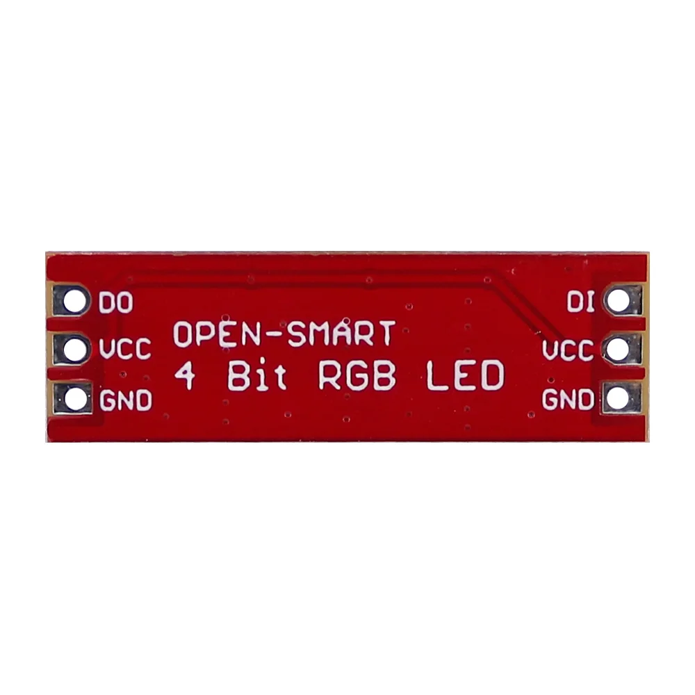 4-битный RGB-светодиод OPEN-SMART 4-значный модуль Neo Pixel WS2812 5050 полноцветный RGB