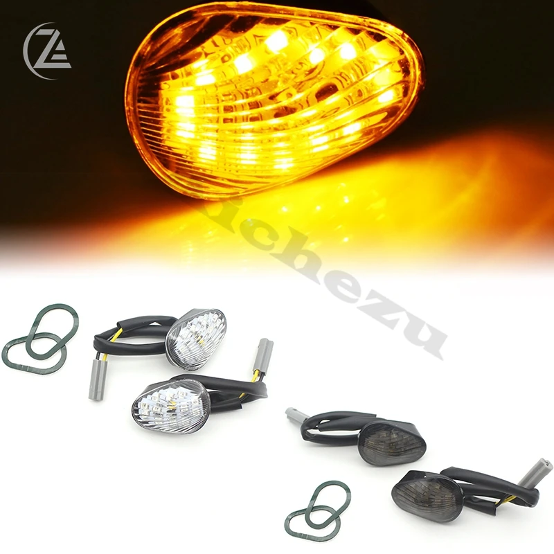 ACZ Motorcycle 1 Pair Turn Signals Light Blinker Indicator Shift Lights LED Flash Mount For YAMAHA YZF R1 R6 R6S 2003-2014 | Автомобили и