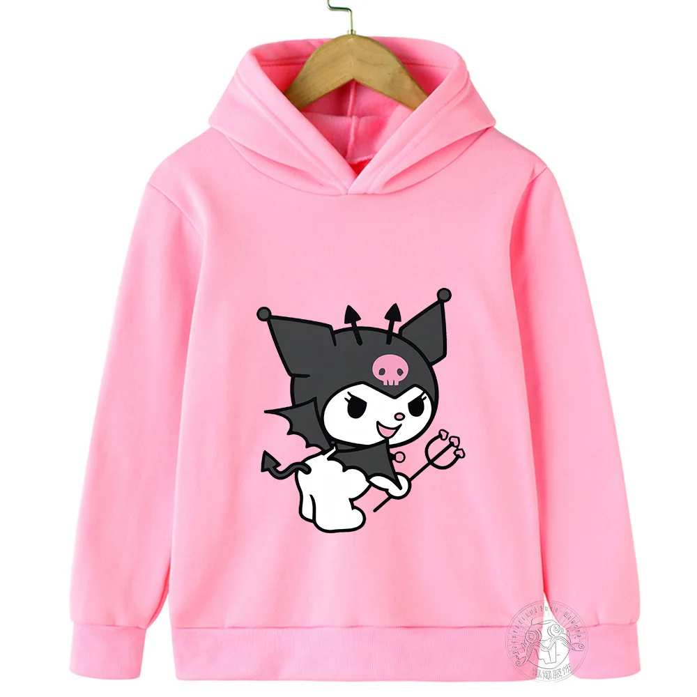 Детская модная толстовка с капюшоном унисекс мультяшным принтом для детей