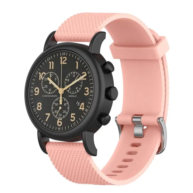 Большой удобный водонепроницаемый силиконовый ремешок для часов Прочный мягкий