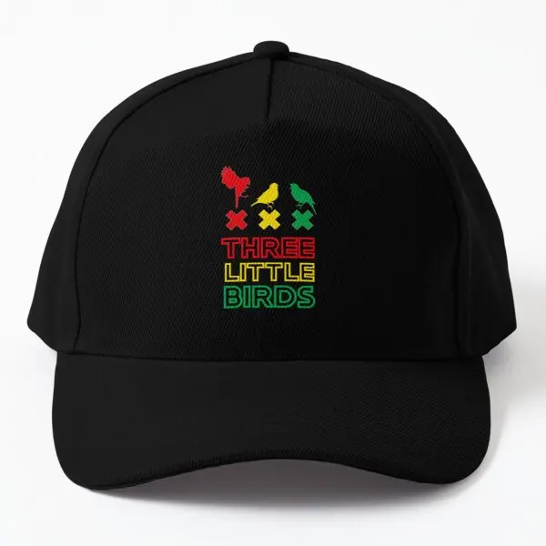 

Бейсболка с тремя маленькими птичками, Весенняя Кепка Шляпа летняя повседневная однотонная уличная рыба Мужская Женская кепка Черная Спор...