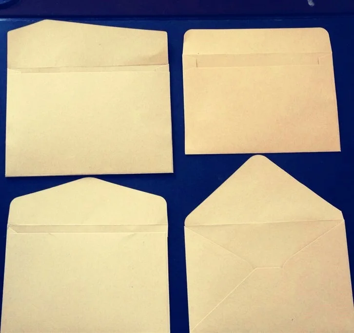 

Пустой конверт 10 шт./лот, подарок для студентов, простой бумажный пакет из крафт-бумаги для вечерние ринки и свадьбы, сумка для хранения доку...