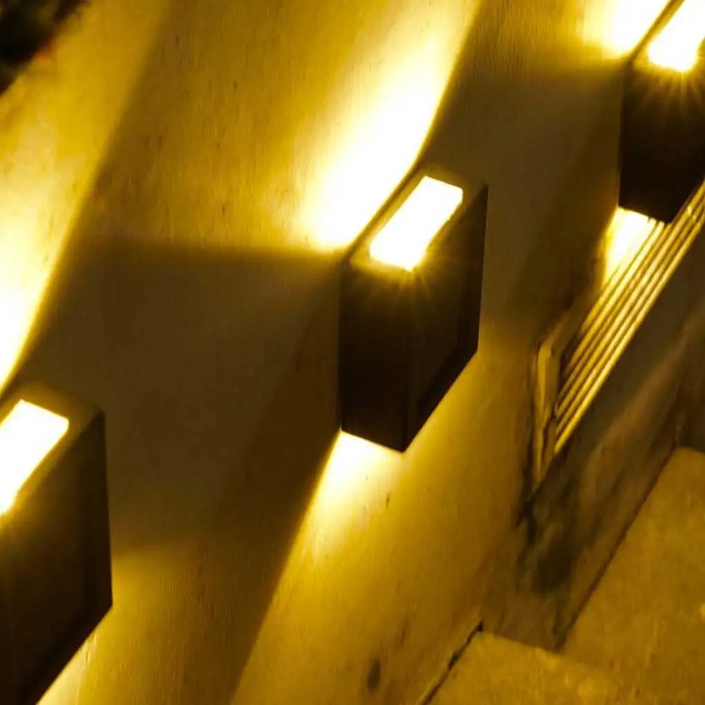 

Настенный Ночной светильник на солнечной батарее, водонепроницаемое украшение для сада, балкона, улицы, ландшафта, уличный патио, прихожей