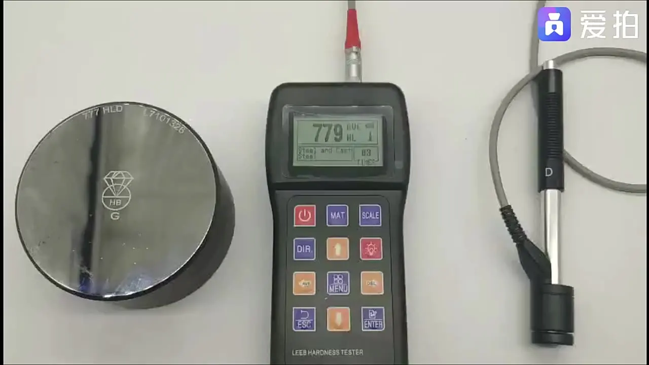 

Тестер твердости Leeb с диапазоном от 170 до 960, тестер твердости металлов HLD HL HB HRB HRC HRA HV HS со стандартным ударным устройством типа D