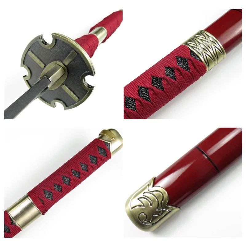 104 см Косплей ророноа Зоро Трафальгар правое оружие sandai kitetsu Wado Ichimonji