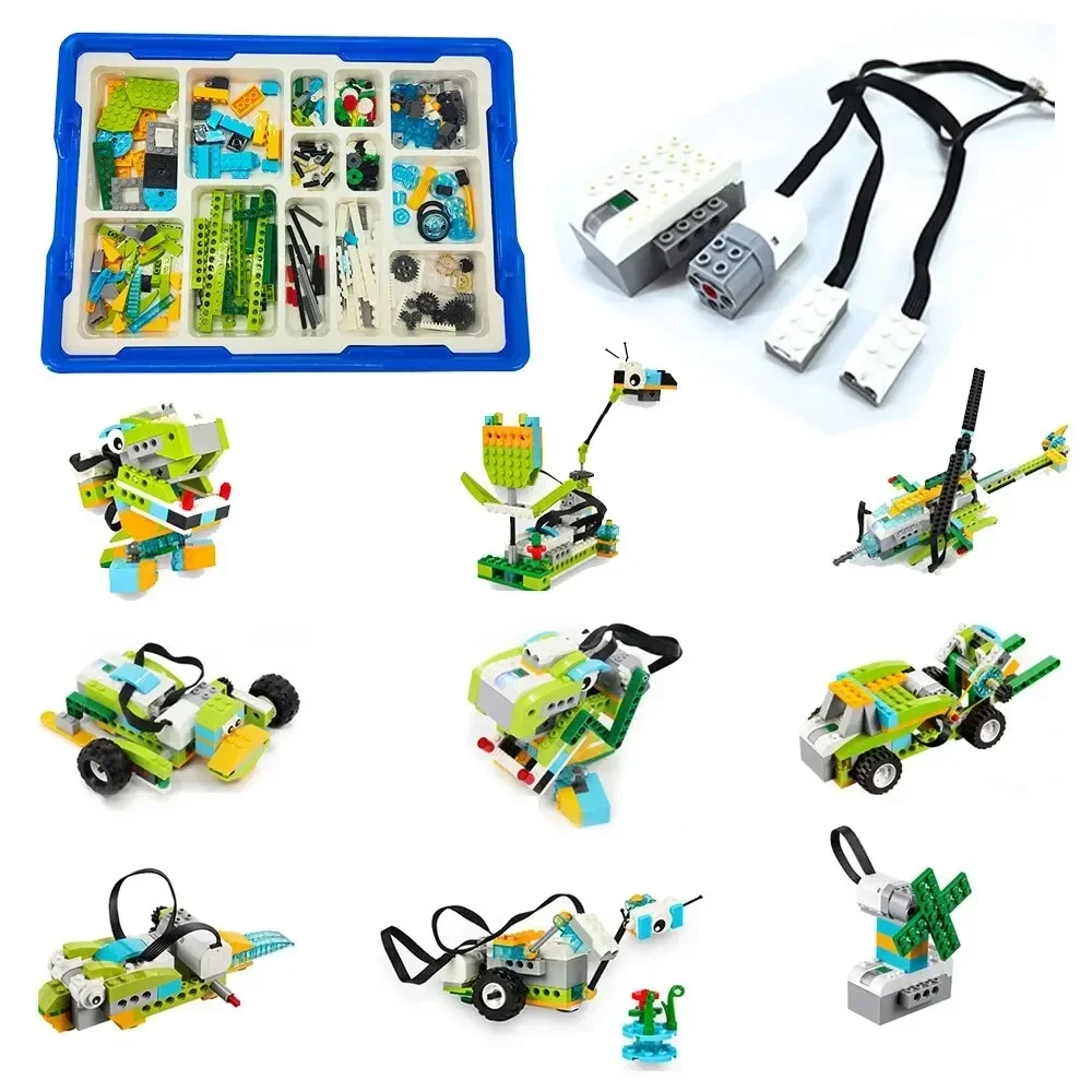 Фото WeDo 2.0 Развивающие функции, совместимые с деталями 45300 Core Set, строительные блоки, игрушки «сделай сам», рождественские подарки №3