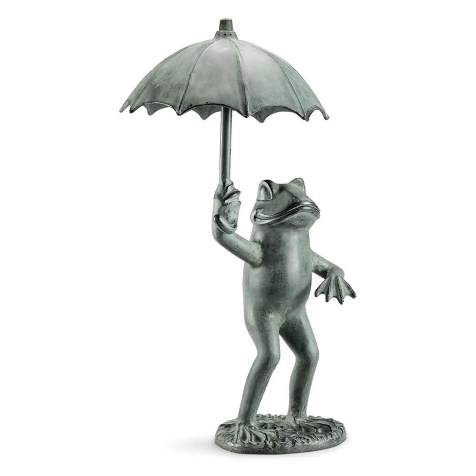 

Resin Frog Figurine Exquisite Carving Sculpture Statue Ornament