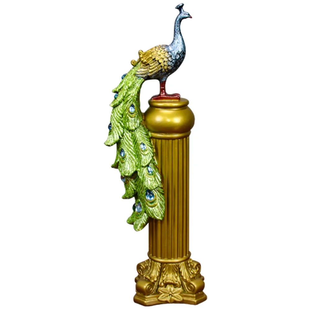 

Statue Resin Decor Garden Craft Sculpture Figurine Figurines Animal Vintage Home Bud Vase Greek Pillareuropean Standing Column