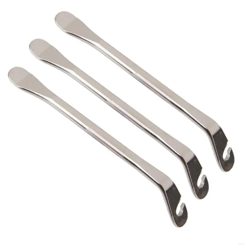 094C 3 шт. велосипед для лома плоская стальная монтировка инструмент открывания шин