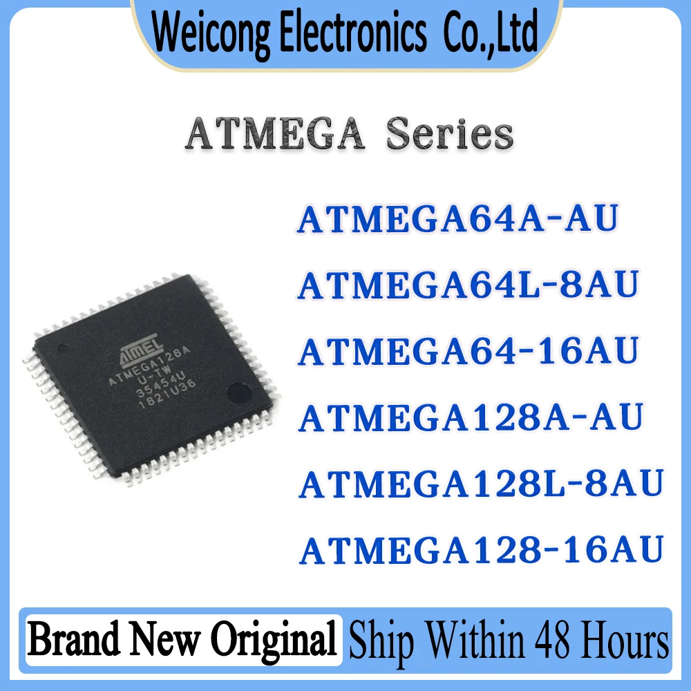 

ATMEGA64-16AU ATMEGA64A-AU ATMEGA64L-8AU ATMEGA128-16AU ATMEGA128A-AU ATMEGA128L-8AU ATMEGA ATMEG ATME AT IC MCU Chip TQFP-64