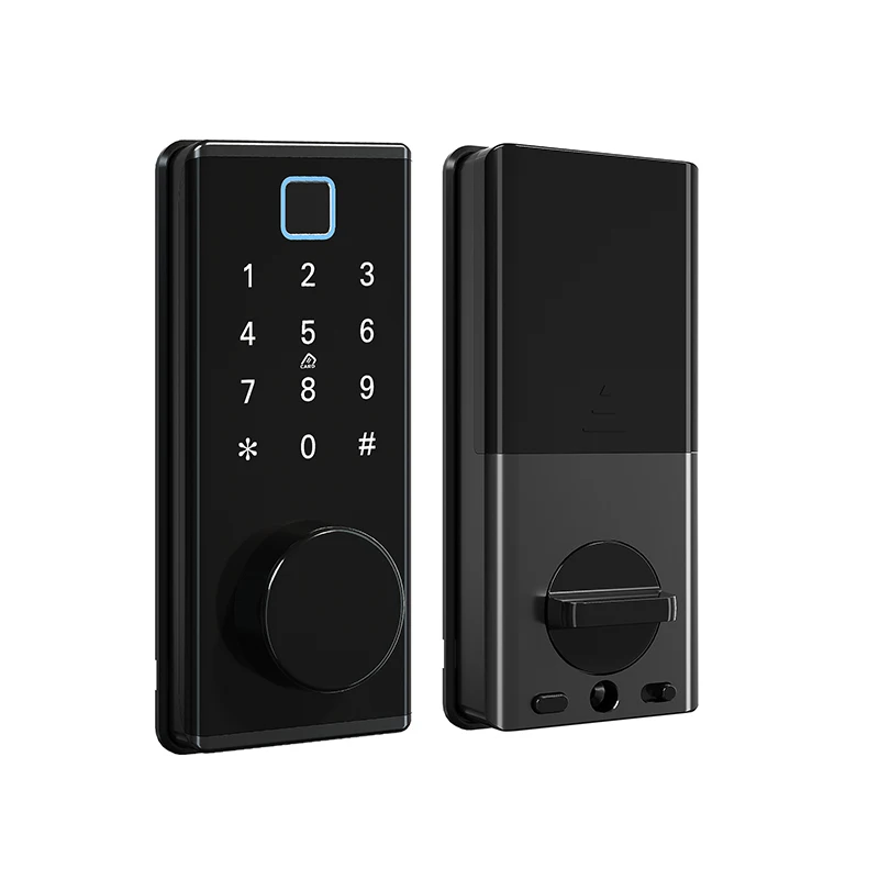 jcbl350b smart phone ttlock app control wireless bluetooth fingerprint password door lock for home airbnb office school hotel free global shipping