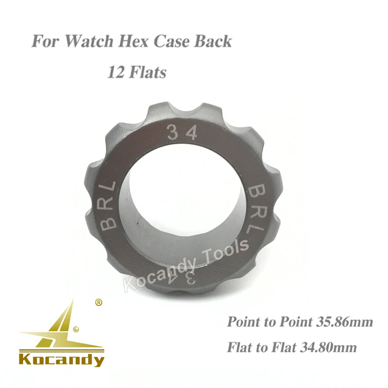 Watchmaker Repair Handy Tools for Watch Case Removal 34mm Die for Breitling Watch Case Opener