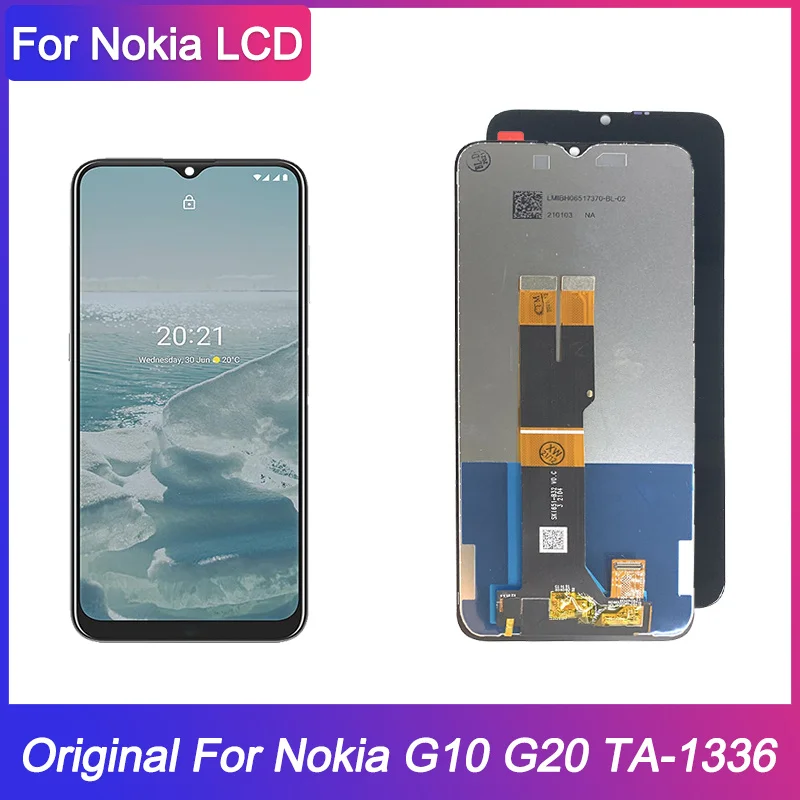Дисплей для Nokia G10 G20 6 52 &quotЖК-дисплей с сенсорным экраном и дигитайзером в сборе