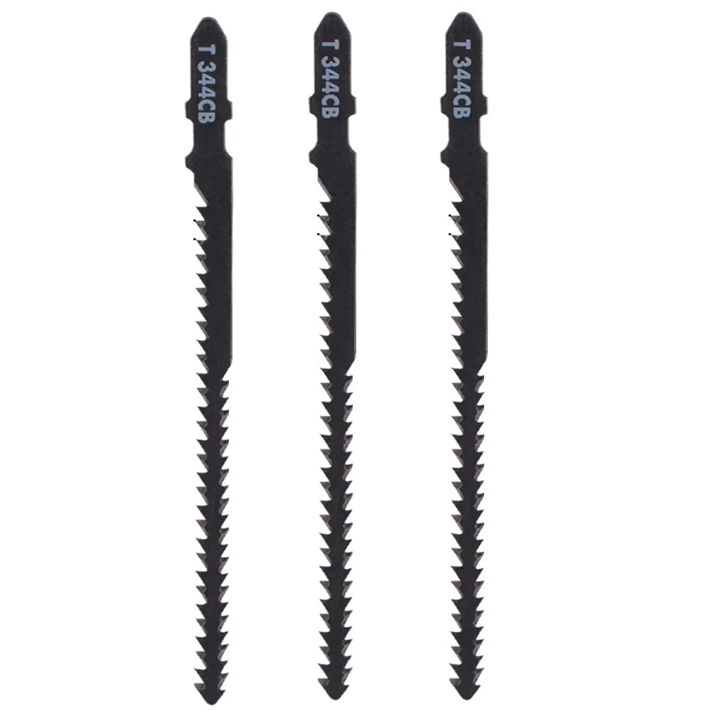 

T344CB HCS Полотна для лобзика с переменным шагом 2,5/3 мм, 116 мм, пильное полотно для изогнутой резки по дереву, фанеры, МДФ, пластика, краска