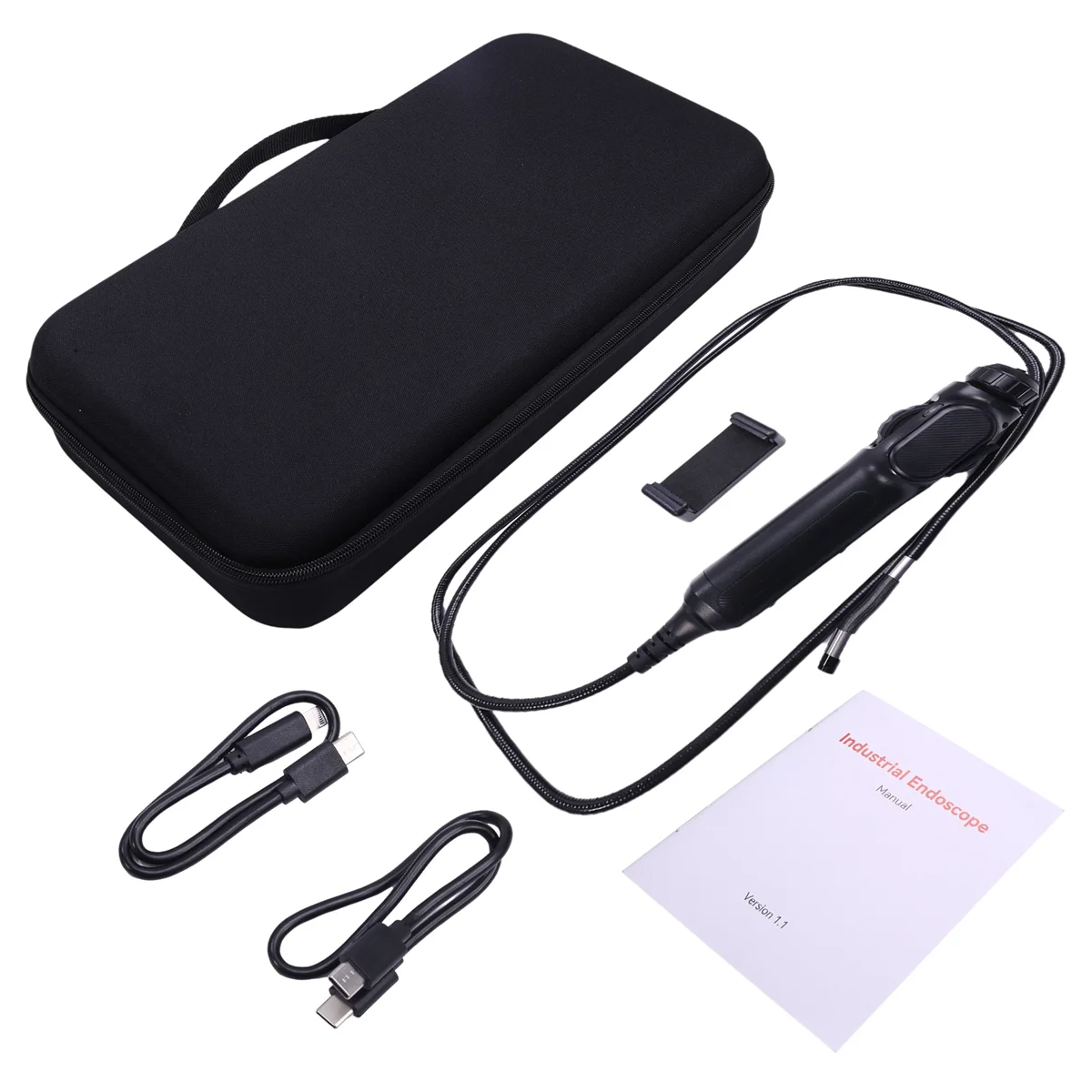 С 8 мм шарнирной камерой 1080 двухсторонний шарнирный бороскоп для осмотра