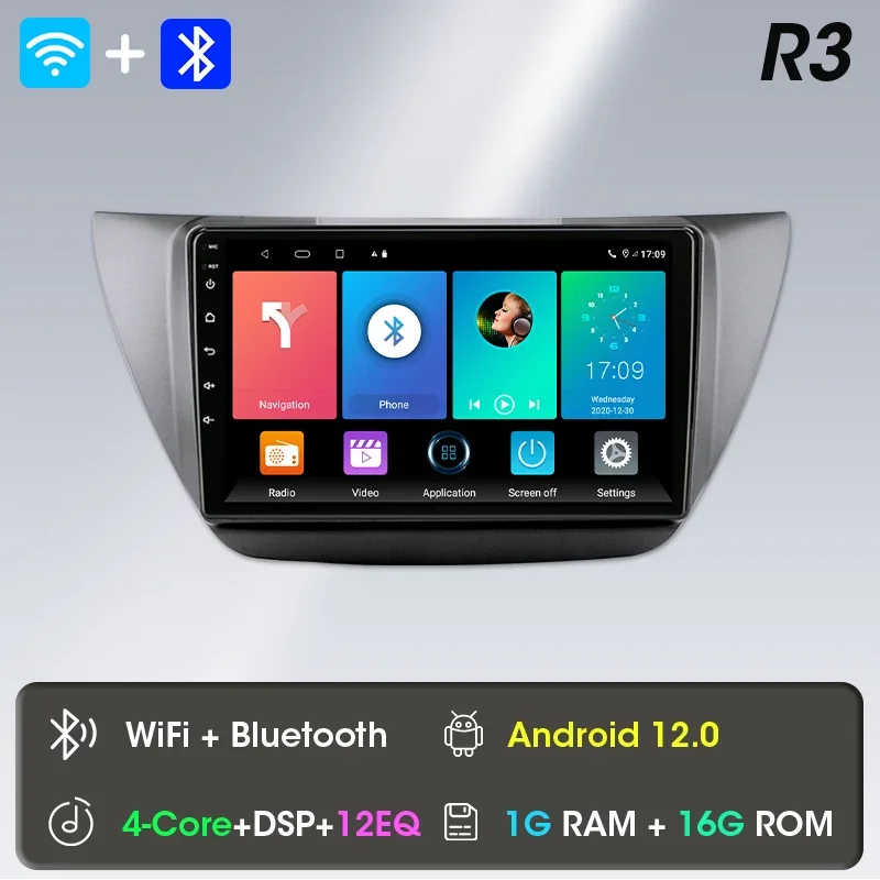 

Для Mitsubishi Lancer 9 CS 2000-2010 Android 12 Автомобильный радиоприемник Мультимедийный видеоплеер 2Din GPS Carplay DVD головное устройство Стереодинамики